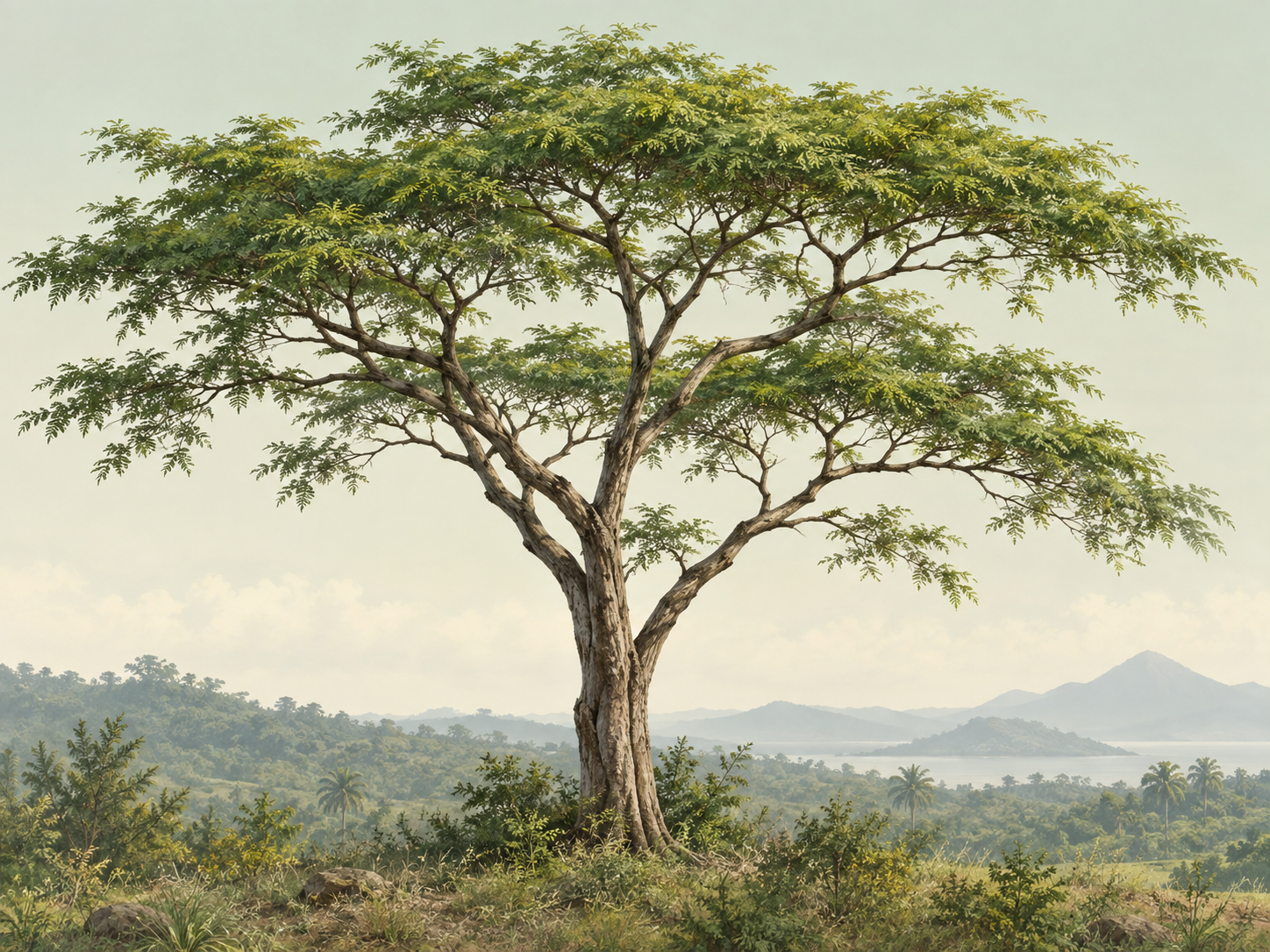 Foto pohon Acacia